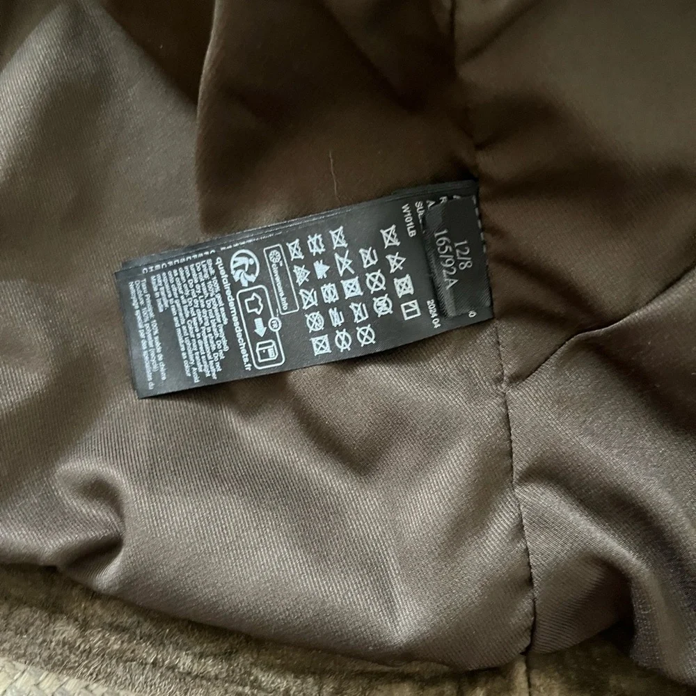 All Saints Olive Leather Jacket - Picture 7 of 7